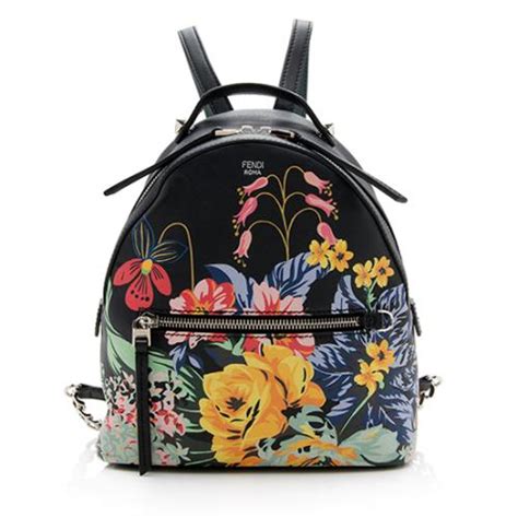 fendi floral backpack|fendi backpack for women.